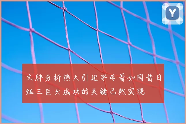 文胖分析热火引进字母哥如同昔日组三巨头成功的关键已然实现